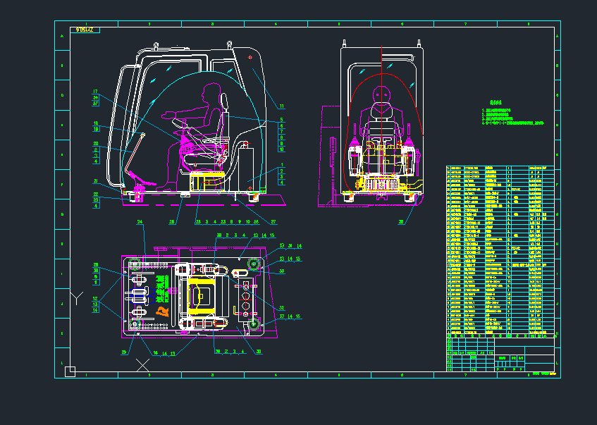 ZY150.6˾�C�ҿ�5���ھ�C˾�C�ҿ��D���Cе�O��cad�D����