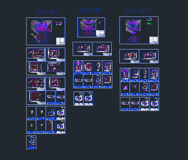 ģ�ߏͺ�ģ+�ۏ�ģ��222-M1+222-M2+222-M3��CAD�D��dwg�D��