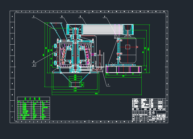 PFL100��ʽ��(f��)������C(j��)(�ƙC(j��)е�O(sh��)��cad�D��