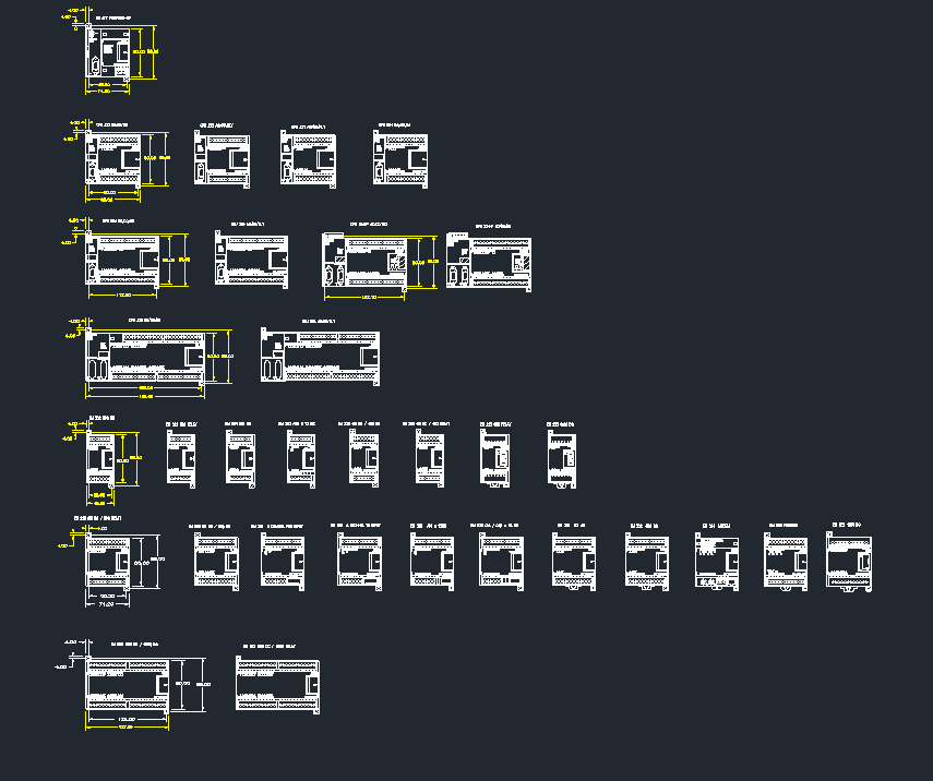 S7-200PLC�Ӿ�cad�D��dwg�D��