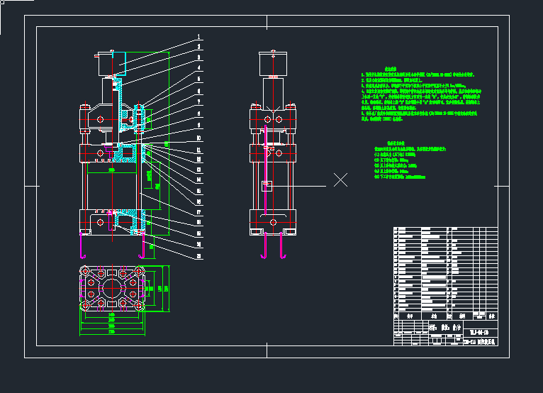 Y32-315����Һ���Ccad�D��dwg�D��