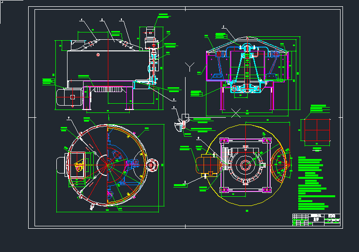 QH375��ϙC���Dcad�D��