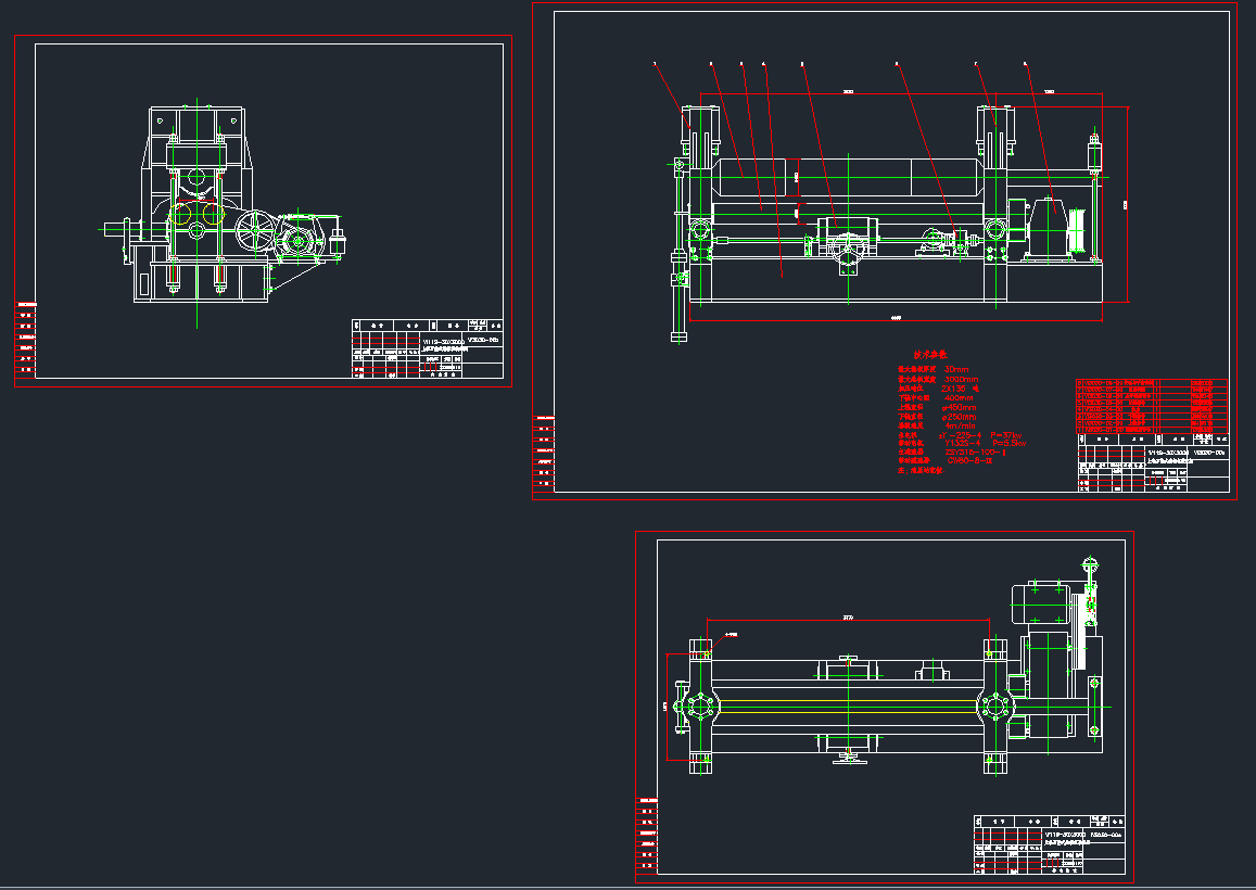 W11S-30X3000��݁�f�ܾ���C���DCAD�D��