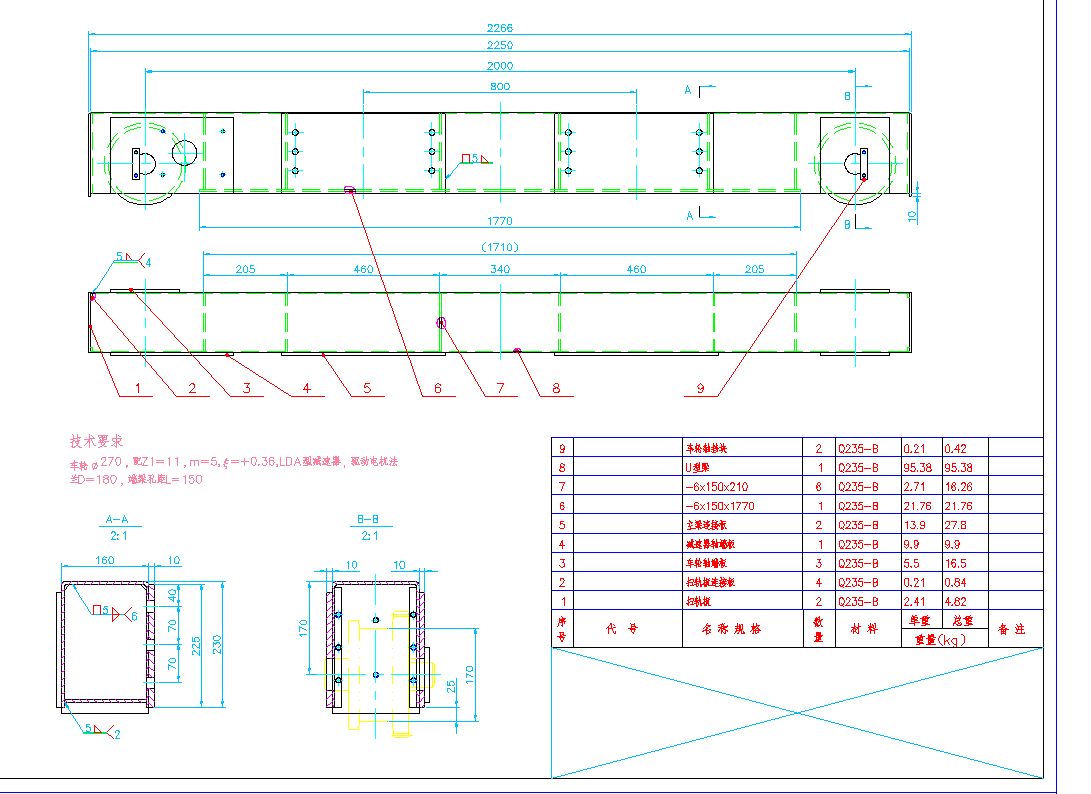 ��200x2.25m����CAD�D��